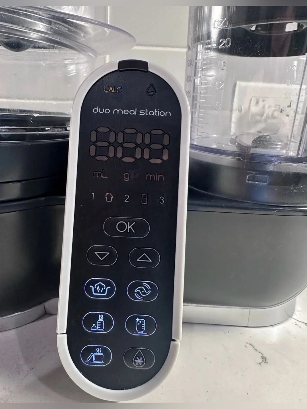 Babymoov NutriBaby+ Blender & Steamer Meal Station BPA-Free Timer A001125